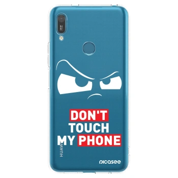 Picasee silikonska prozirna maskica za Huawei Y7 2019 - Cloudy Eye - Transparent