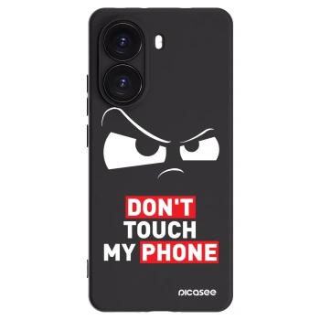 Picasee crna silikonska maskica za Xiaomi Poco X7 Pro 5G - Cloudy Eye - Transparent