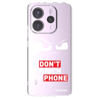 Picasee silikonska prozirna maskica za Xiaomi Redmi Note 14 4G - Cloudy Eye - Transparent