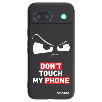 Picasee crna silikonska maskica za Google Pixel 8 - Cloudy Eye - Transparent