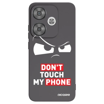 Picasee crna silikonska maskica za Xiaomi Poco F6 - Cloudy Eye - Transparent