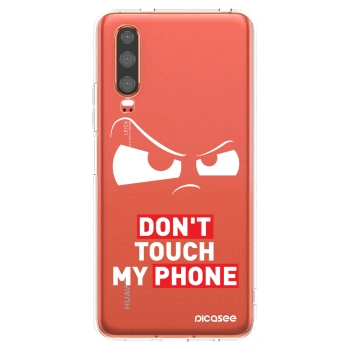 Picasee silikonska prozirna maskica za Huawei P30 - Cloudy Eye - Transparent