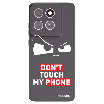 Picasee crna silikonska maskica za Motorola Edge 60 Pro - Cloudy Eye - Transparent