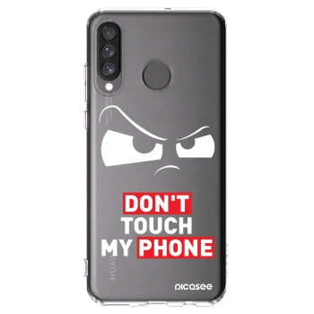 Picasee silikonska prozirna maskica za Huawei P30 Lite - Cloudy Eye - Transparent