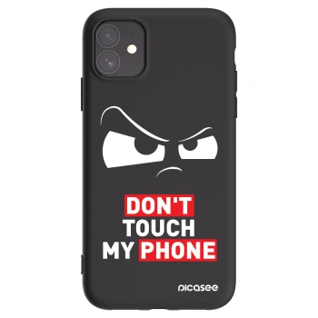 Picasee crna silikonska maskica za Apple iPhone 11 - Cloudy Eye - Transparent