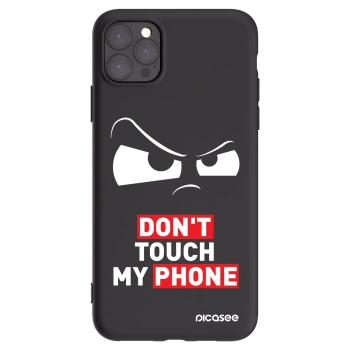 Picasee crna silikonska maskica za Apple iPhone 11 Pro Max - Cloudy Eye - Transparent