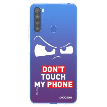 Picasee silikonska prozirna maskica za Xiaomi Redmi Note 8T - Cloudy Eye - Transparent