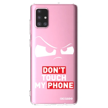 Picasee silikonska prozirna maskica za Samsung Galaxy A71 A715F - Cloudy Eye - Transparent