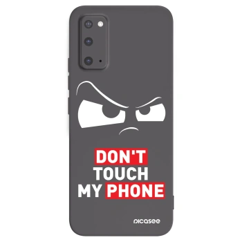 Picasee crna silikonska maskica za Samsung Galaxy S20 G980F - Cloudy Eye - Transparent