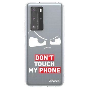 Maskica za Huawei P40 Pro - Cloudy Eye - Transparent