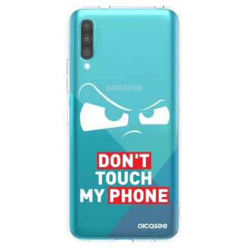 Picasee silikonska prozirna maskica za Samsung Galaxy A30s A307F - Cloudy Eye - Transparent