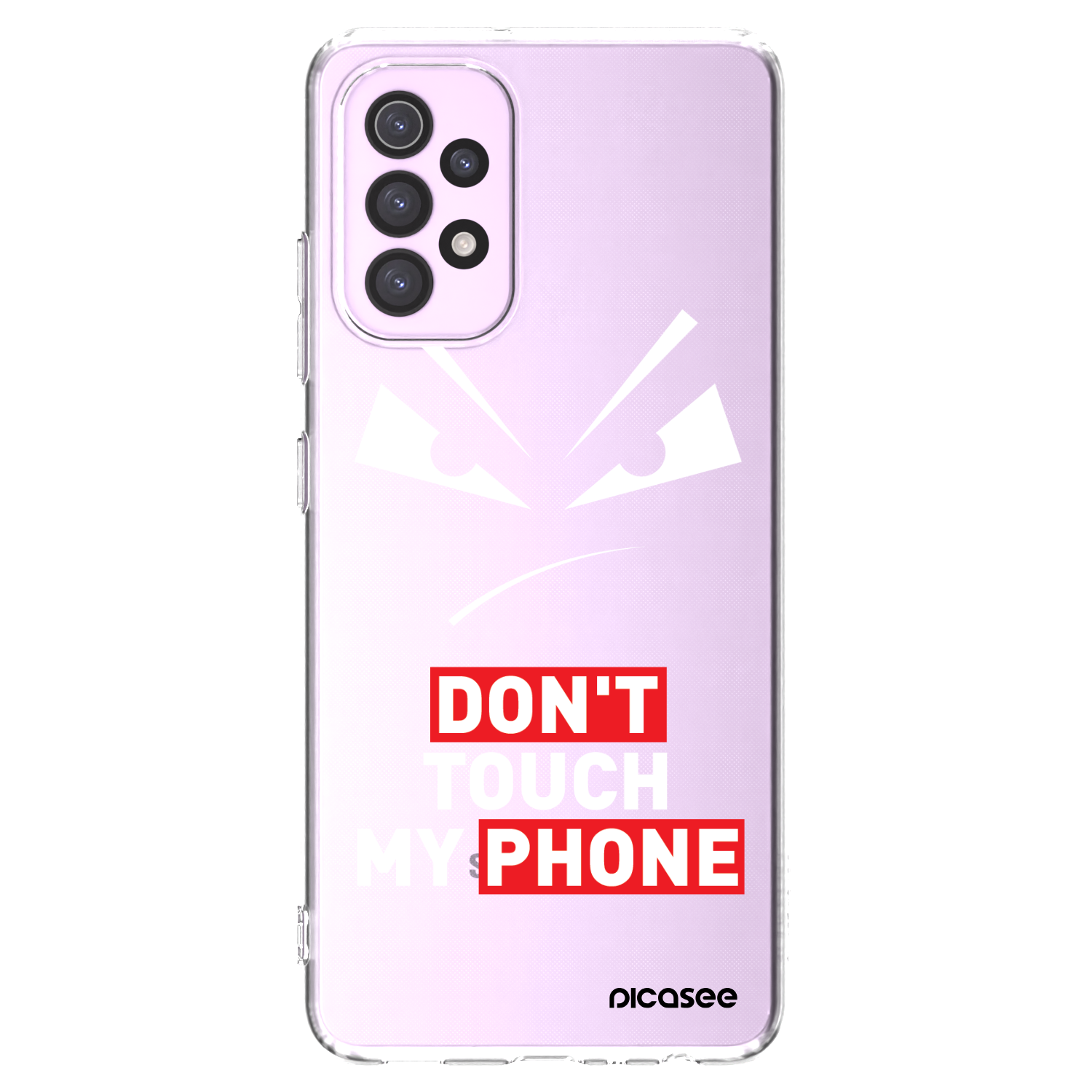 Picasee silikonska prozirna maskica za Samsung Galaxy A32 5G A326B - Evil Eye - Transparent