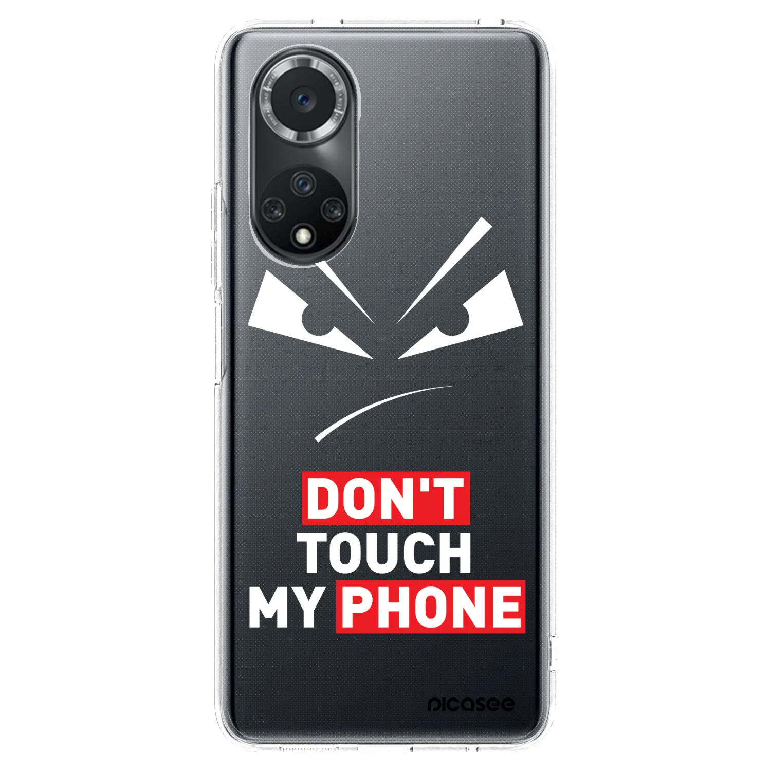 Picasee silikonska prozirna maskica za Huawei Nova 9 SE - Evil Eye - Transparent