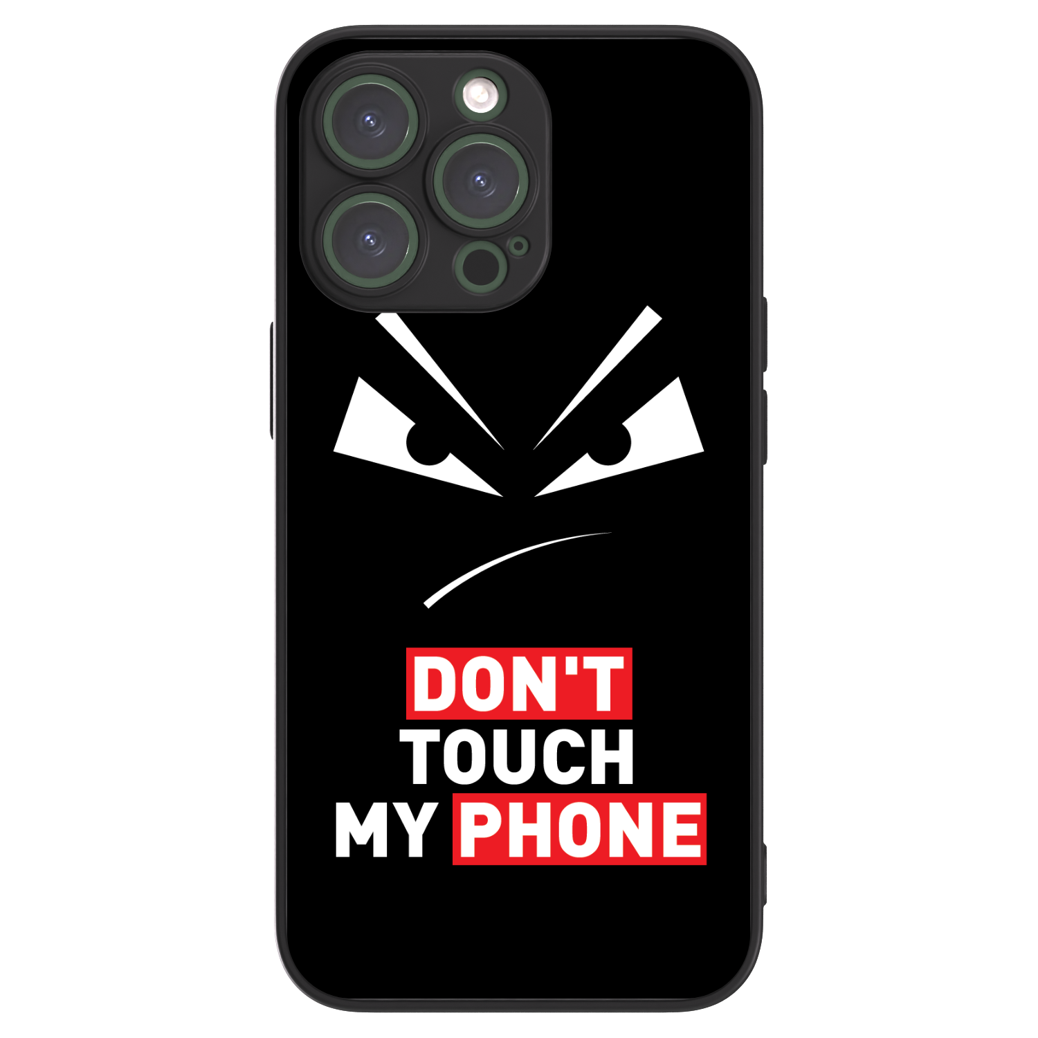 Picasee ULTIMATE CASE MagSafe za Apple iPhone 13 Pro - Evil Eye - Transparent