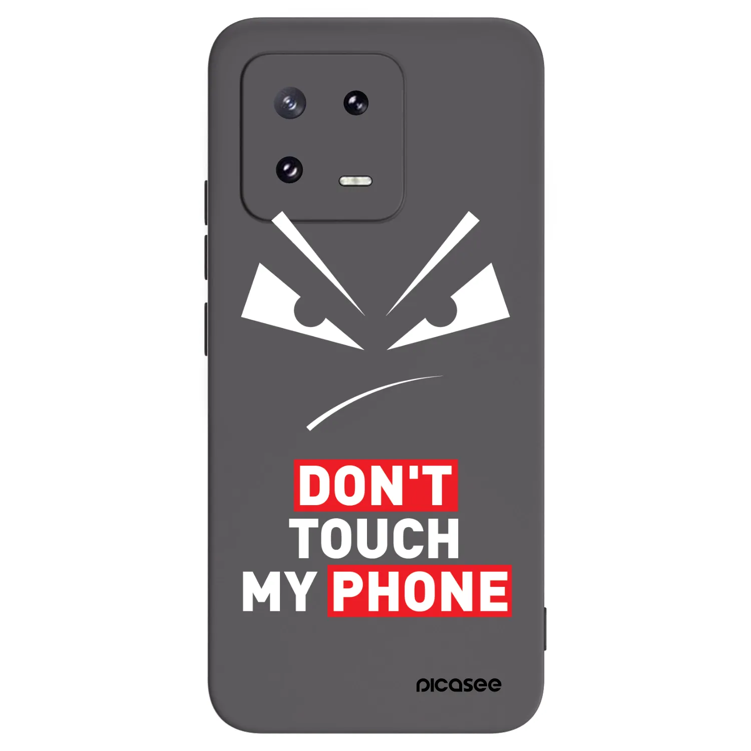 Picasee crna silikonska maskica za Xiaomi 13 Pro - Evil Eye - Transparent