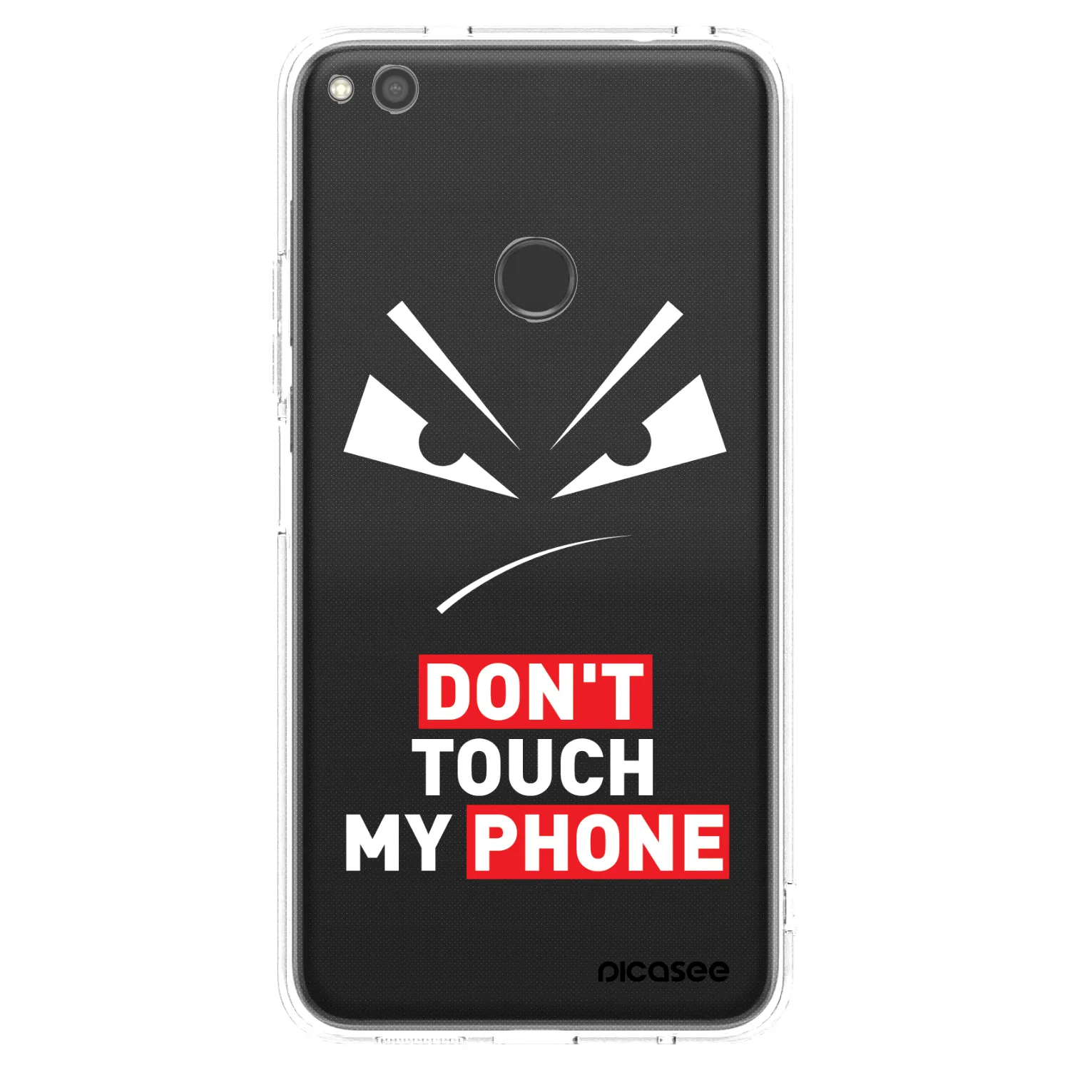 Picasee silikonska prozirna maskica za Huawei P9 Lite 2017 - Evil Eye - Transparent