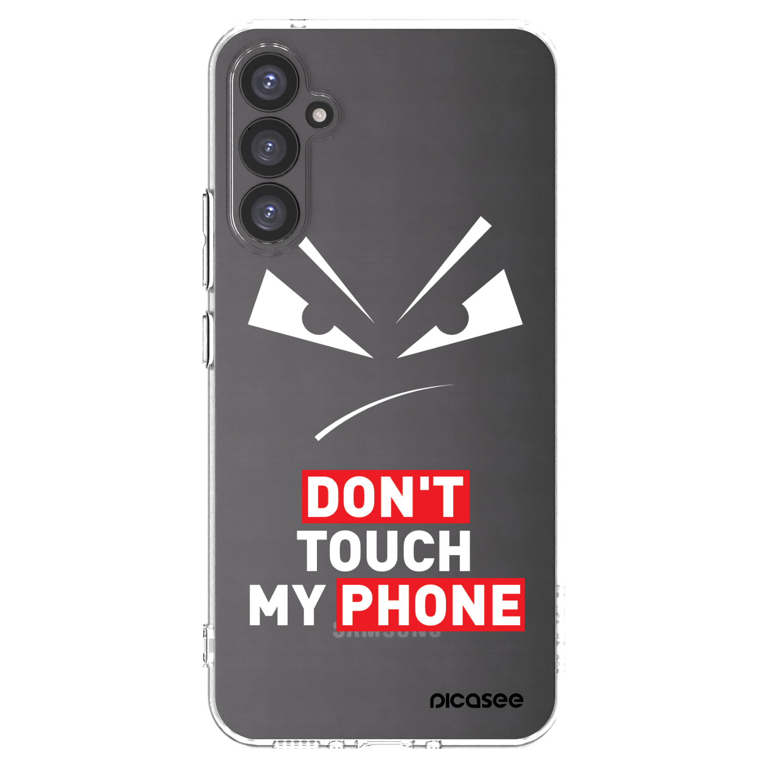 Picasee silikonska prozirna maskica za Samsung Galaxy A34 5G A346B - Evil Eye - Transparent