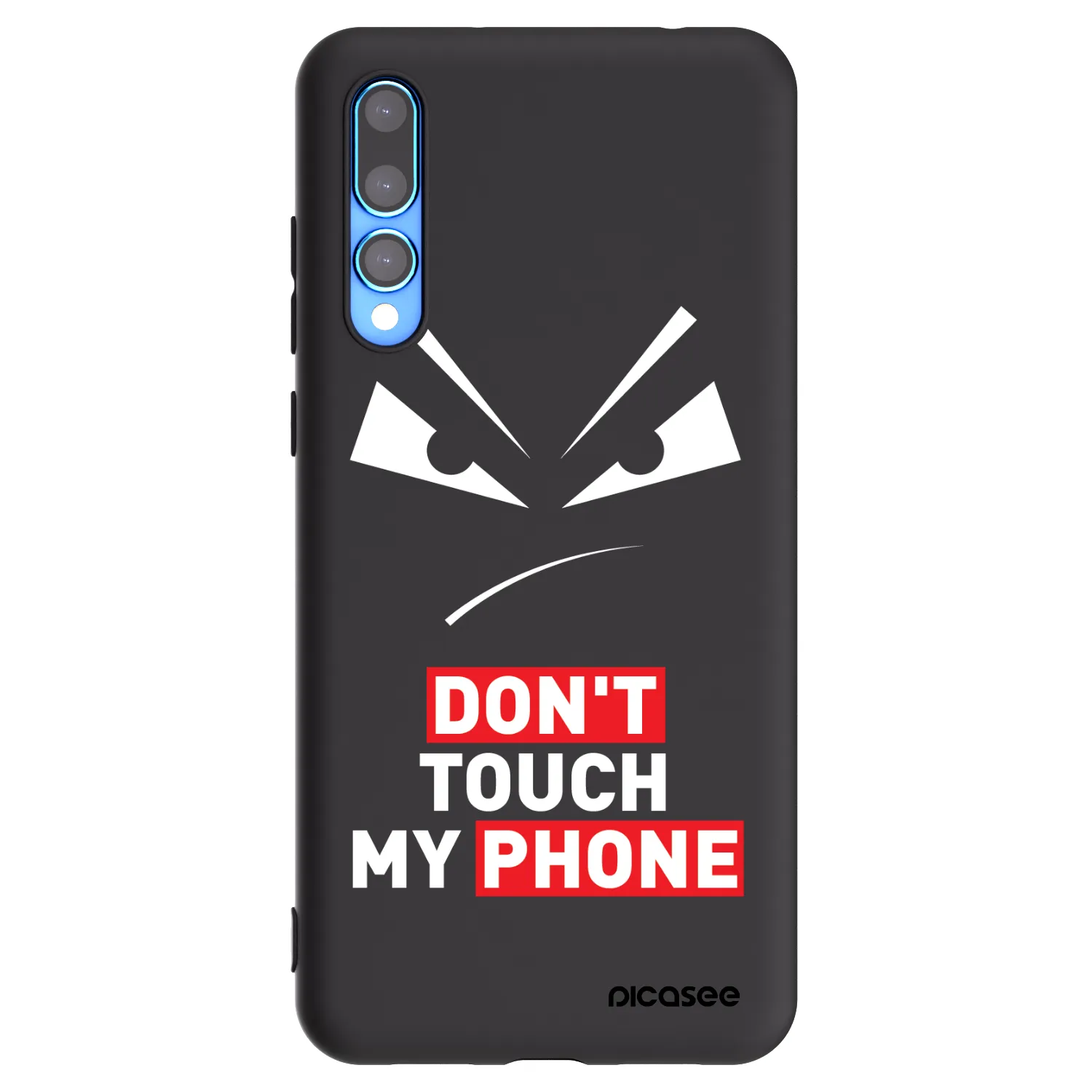 Picasee crna silikonska maskica za Huawei P20 Pro - Evil Eye - Transparent