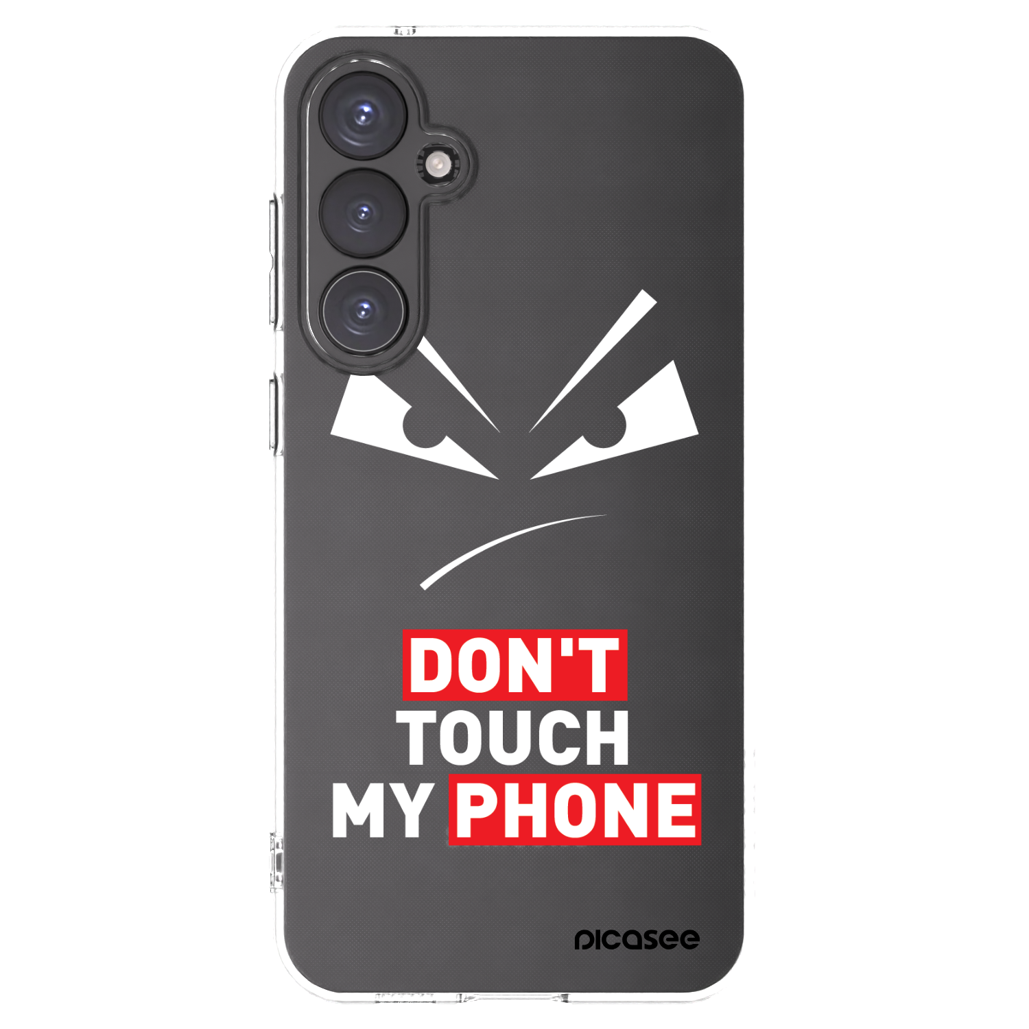 Picasee silikonska prozirna maskica za Samsung Galaxy S23 FE S711B - Evil Eye - Transparent