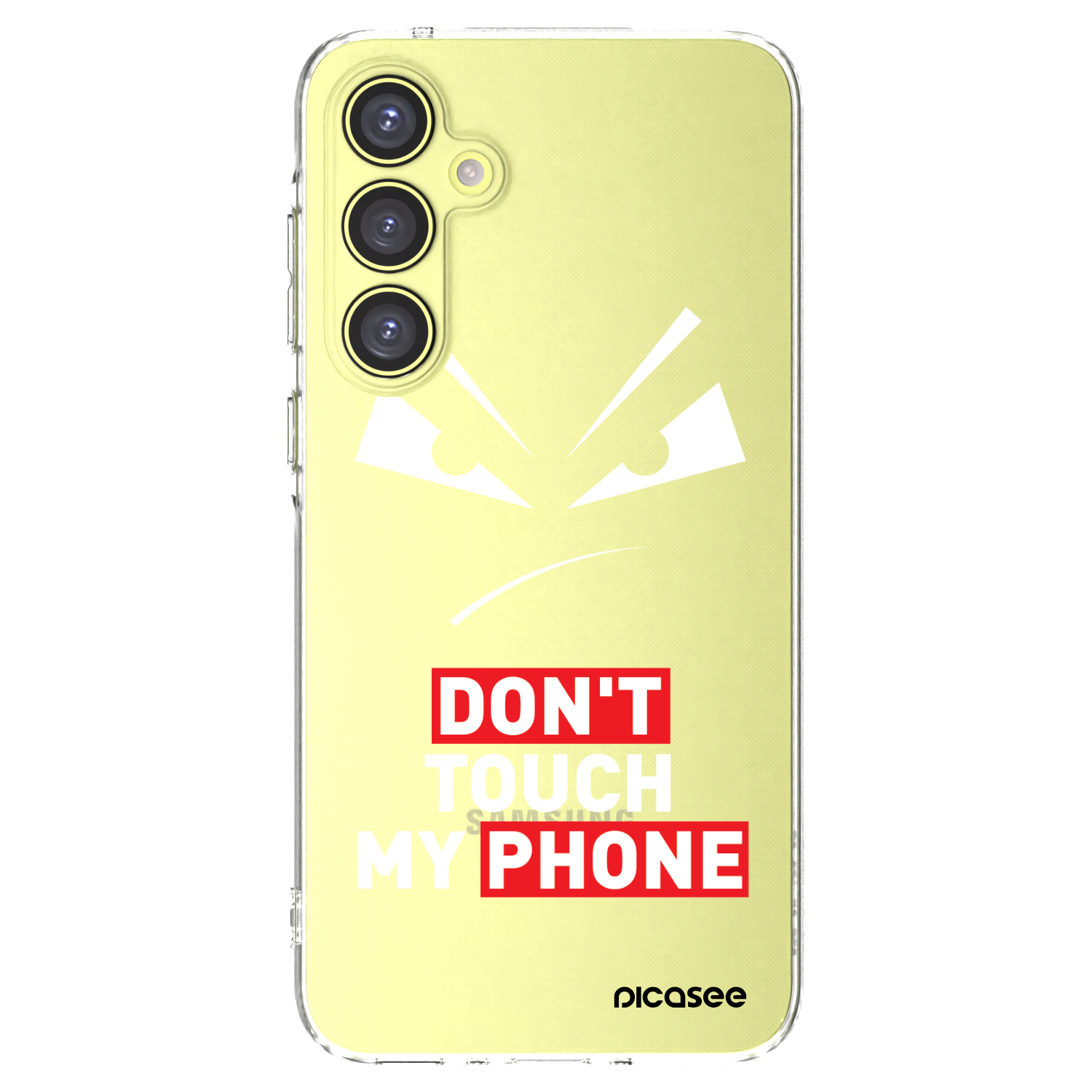 Picasee silikonska prozirna maskica za Samsung Galaxy A35 5G A356B - Evil Eye - Transparent