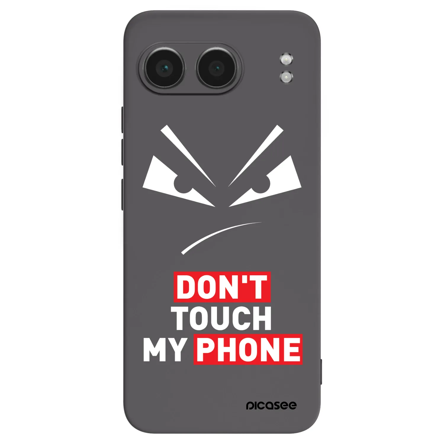 Picasee crna silikonska maskica za OnePlus Nord 4 - Evil Eye - Transparent