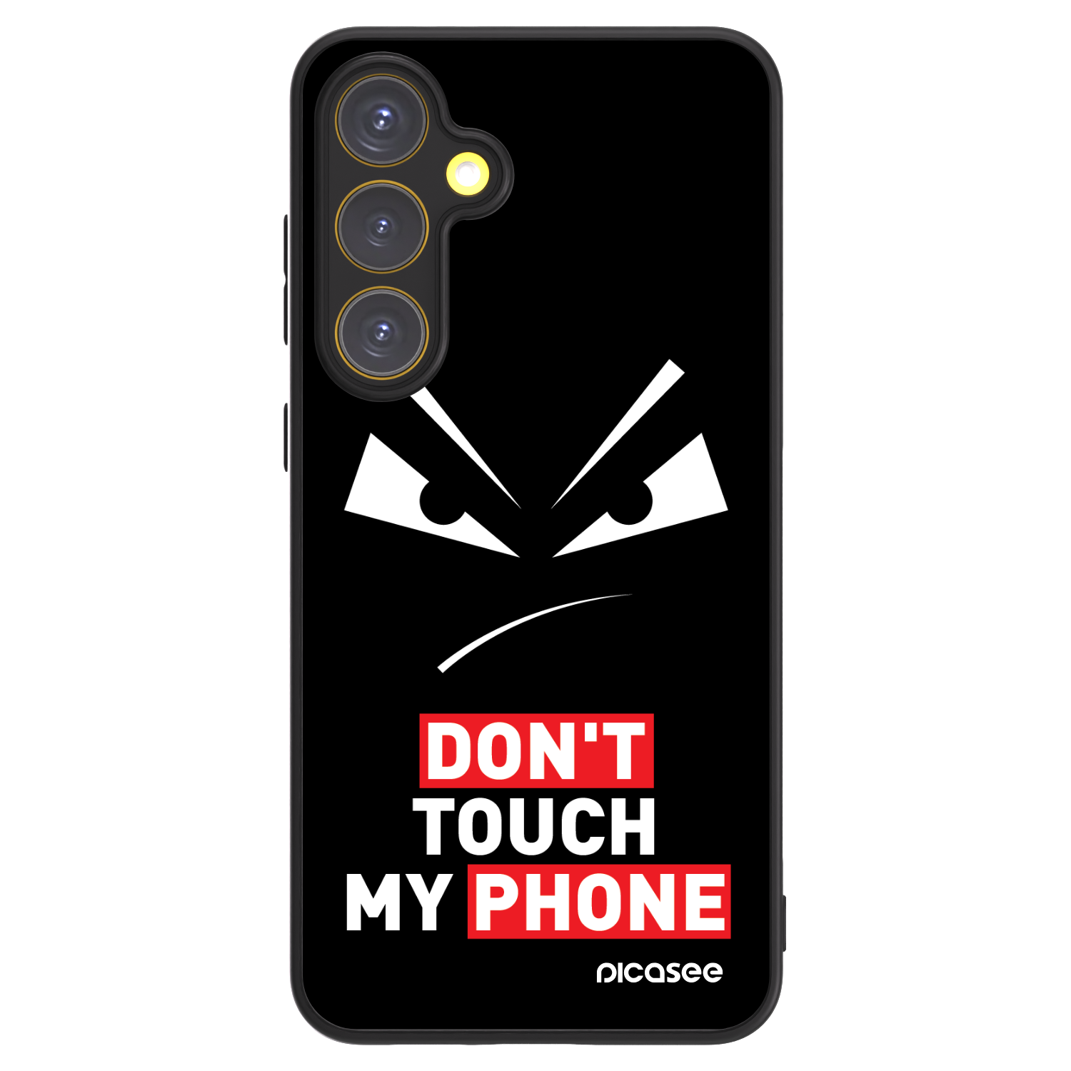 Picasee ULTIMATE CASE PowerShare za Samsung Galaxy S24 FE S721B - Evil Eye - Transparent