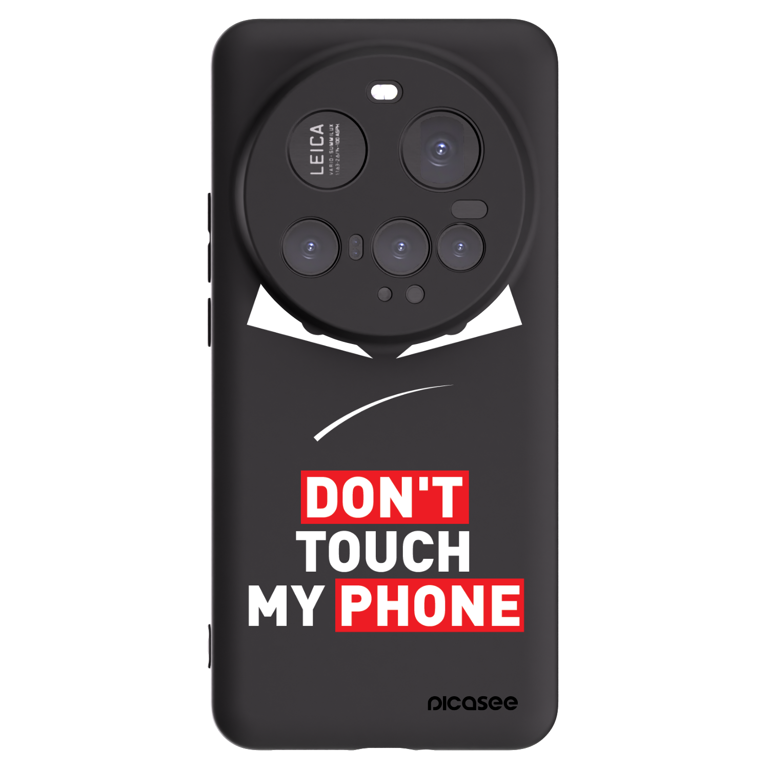 Picasee crna silikonska maskica za Xiaomi 15 Ultra - Evil Eye - Transparent