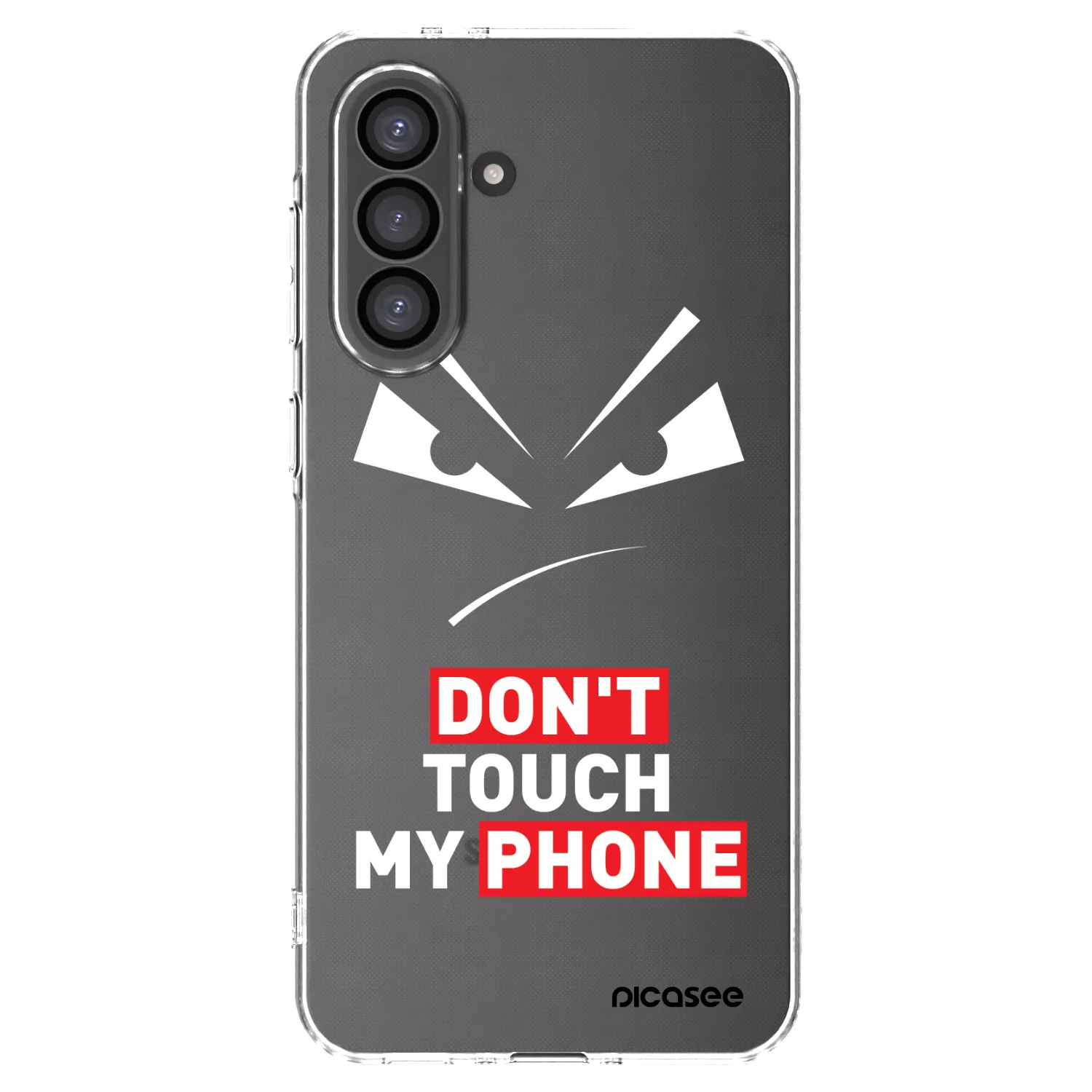 Picasee silikonska prozirna maskica za Samsung Galaxy A56 5G A566B - Evil Eye - Transparent