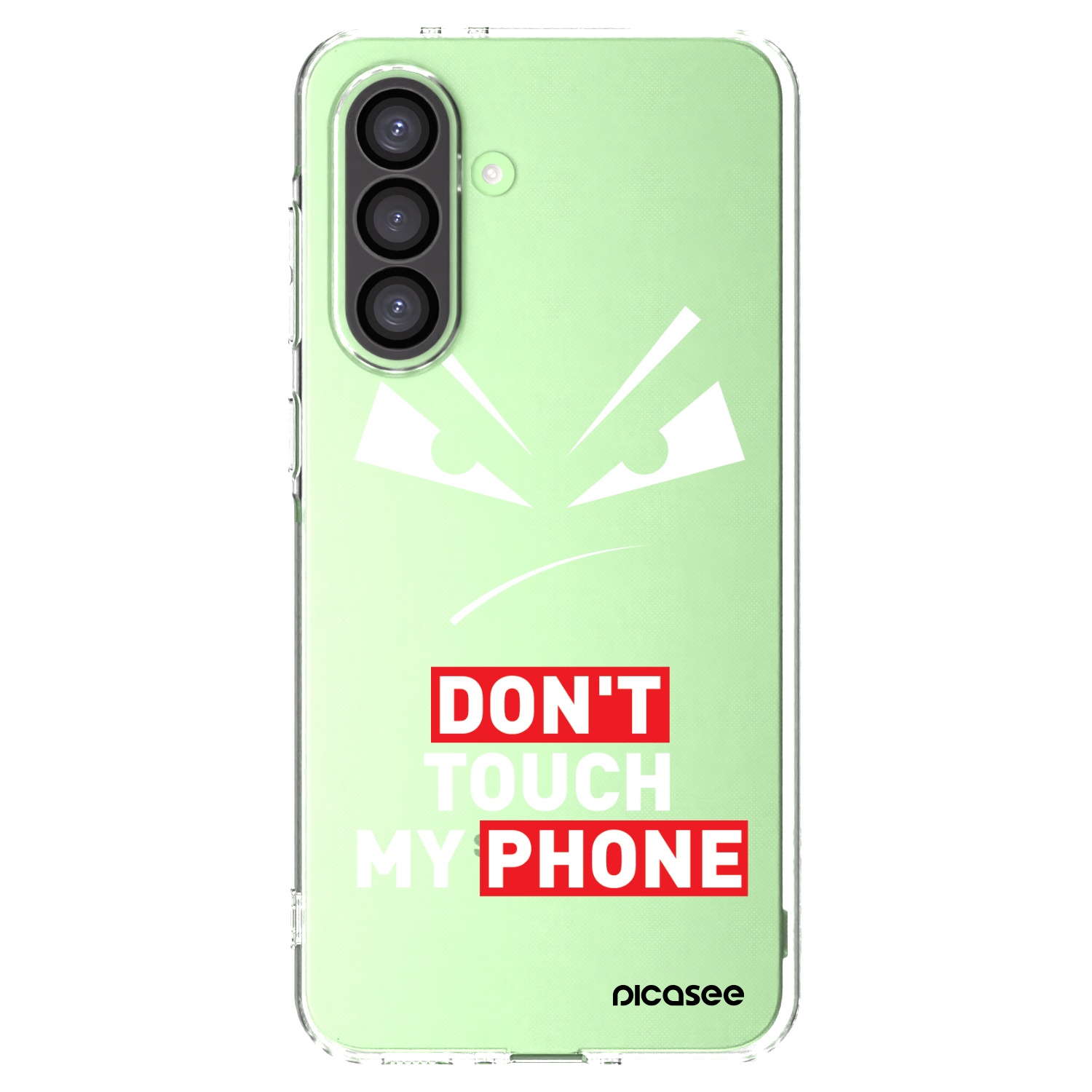 Picasee silikonska prozirna maskica za Samsung Galaxy A26 5G A266B - Evil Eye - Transparent