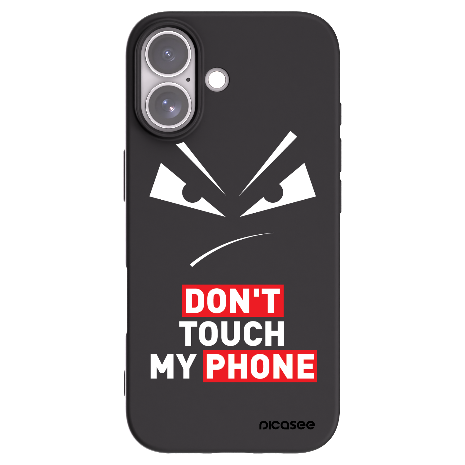 Picasee crna silikonska maskica za Apple iPhone 17 - Evil Eye - Transparent