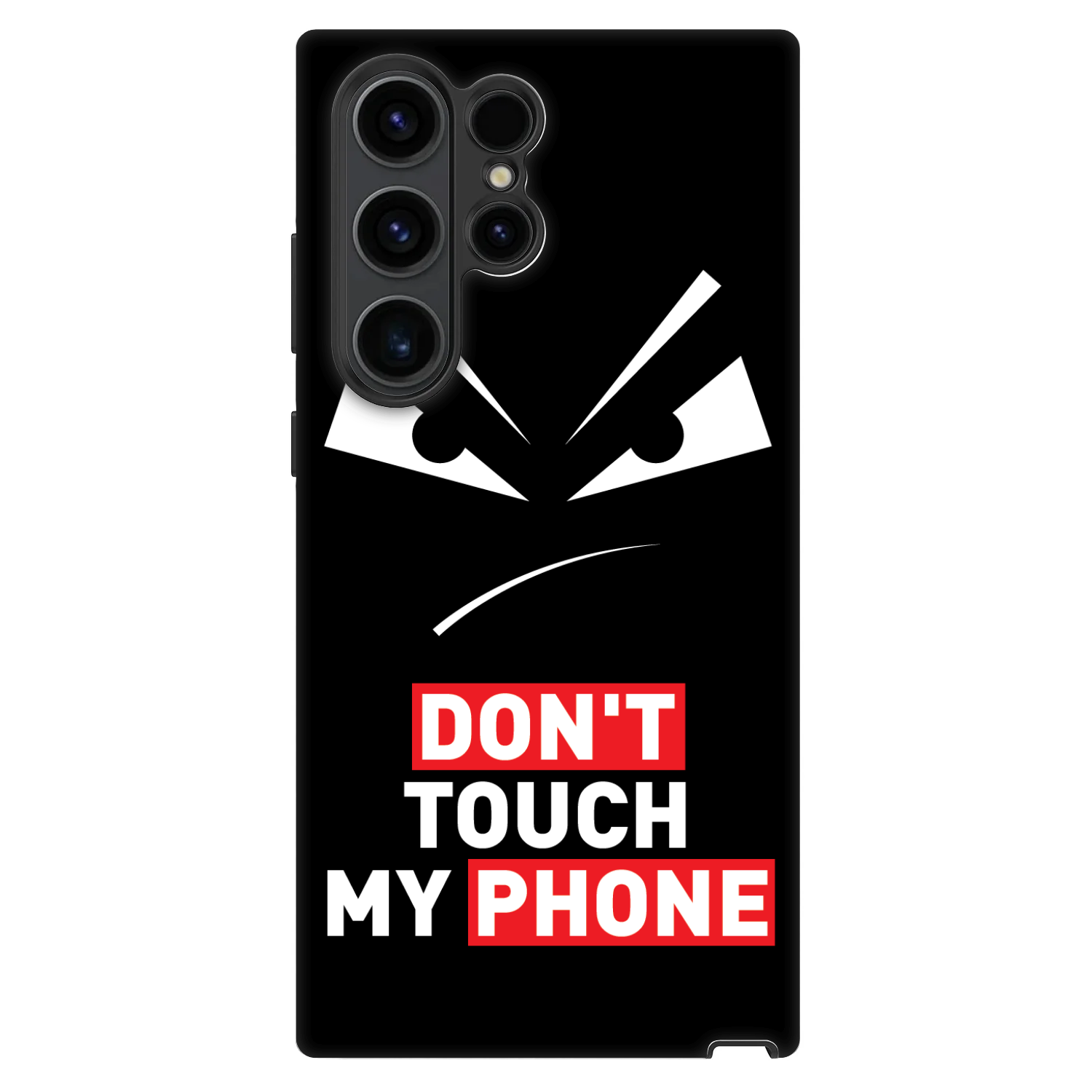 Picasee Fashion Case za Samsung Galaxy S22 Ultra 5G - Evil Eye - Transparent