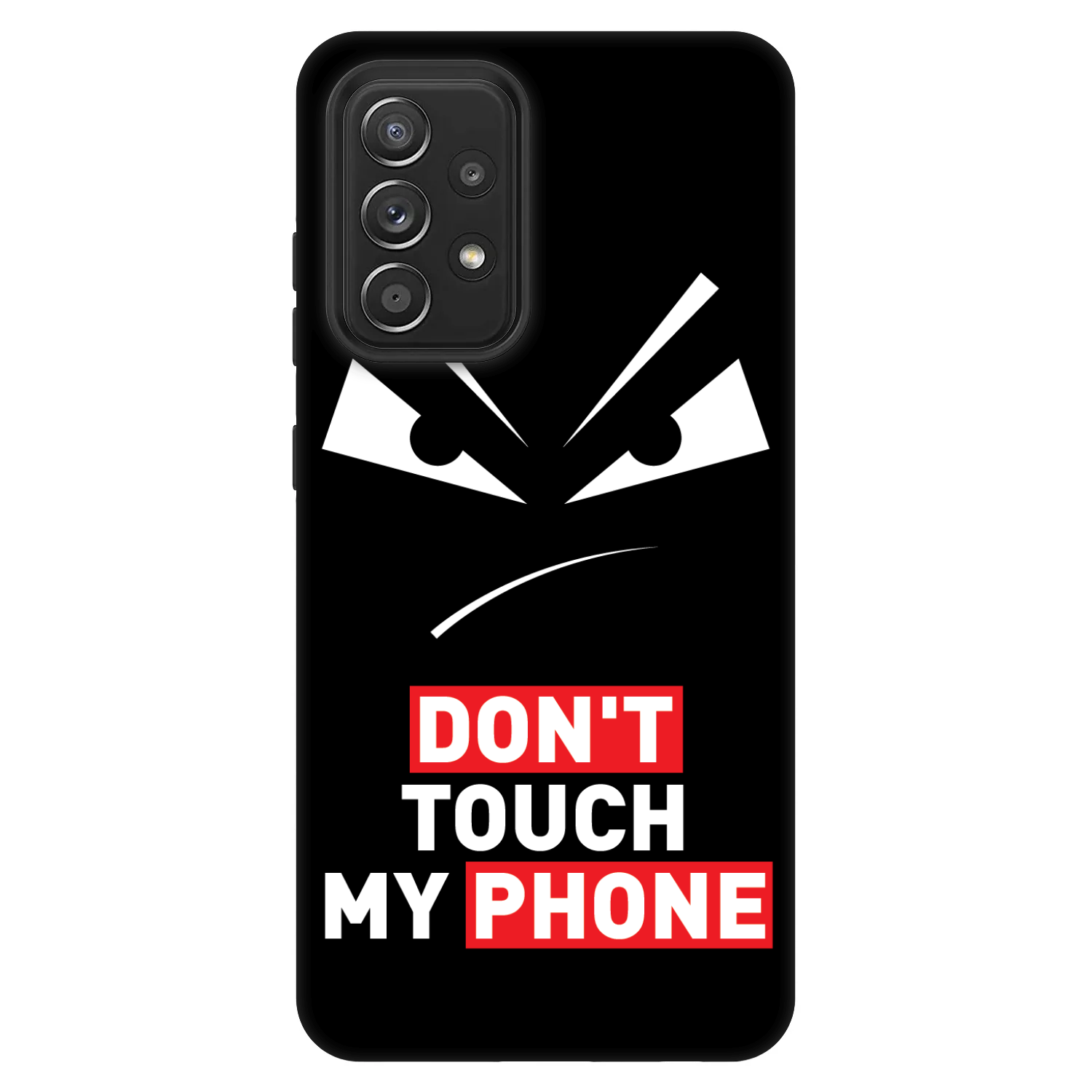 Picasee Fashion Case za Samsung Galaxy A52s 5G A528B - Evil Eye - Transparent