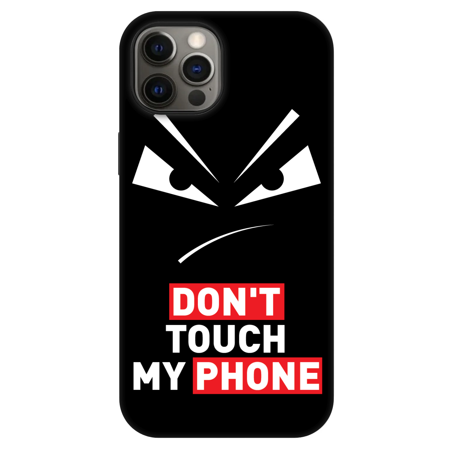 Picasee Fashion Case MagSafe za Apple iPhone 12 Pro - Evil Eye - Transparent