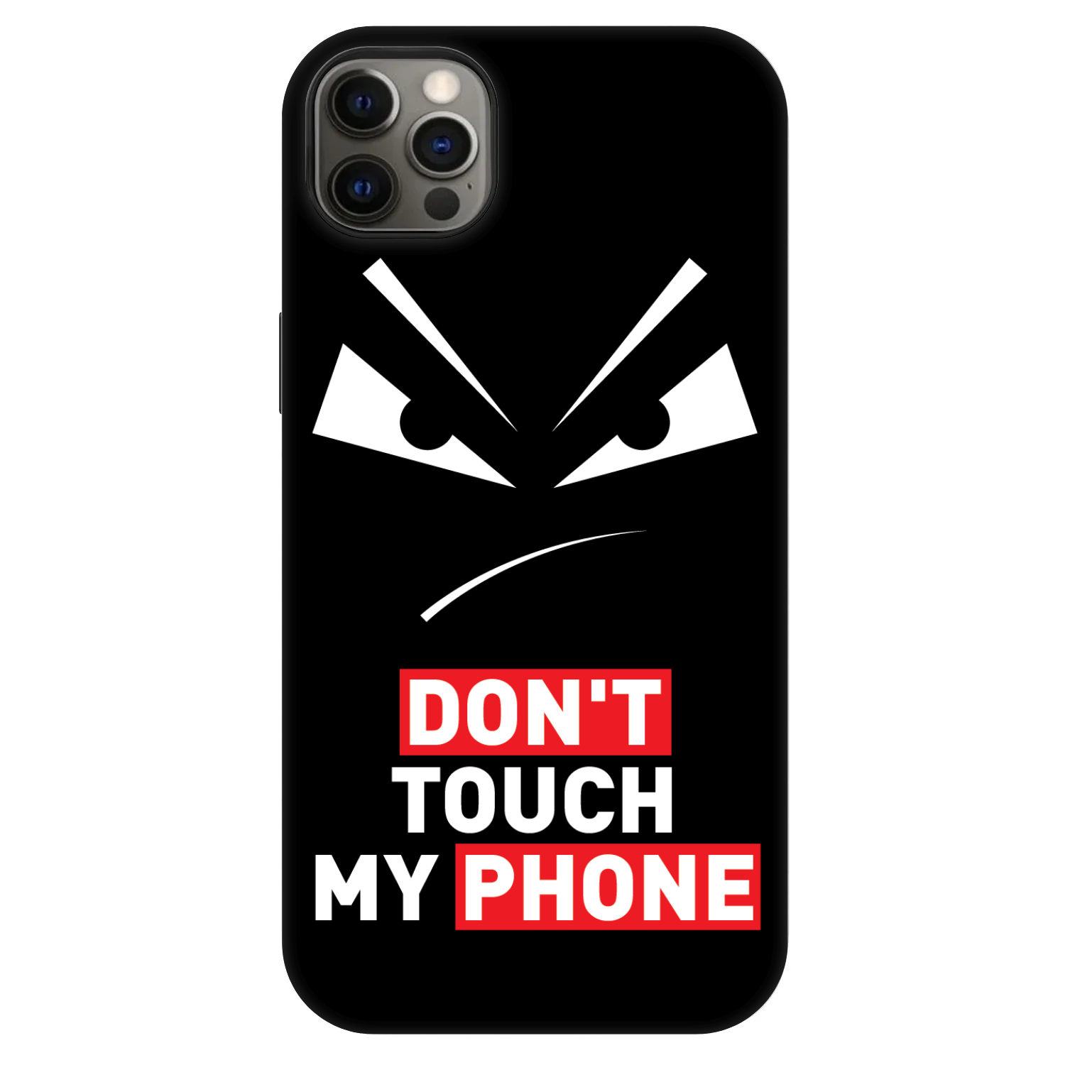 Picasee Fashion Case MagSafe za Apple iPhone 12 Pro Max - Evil Eye - Transparent