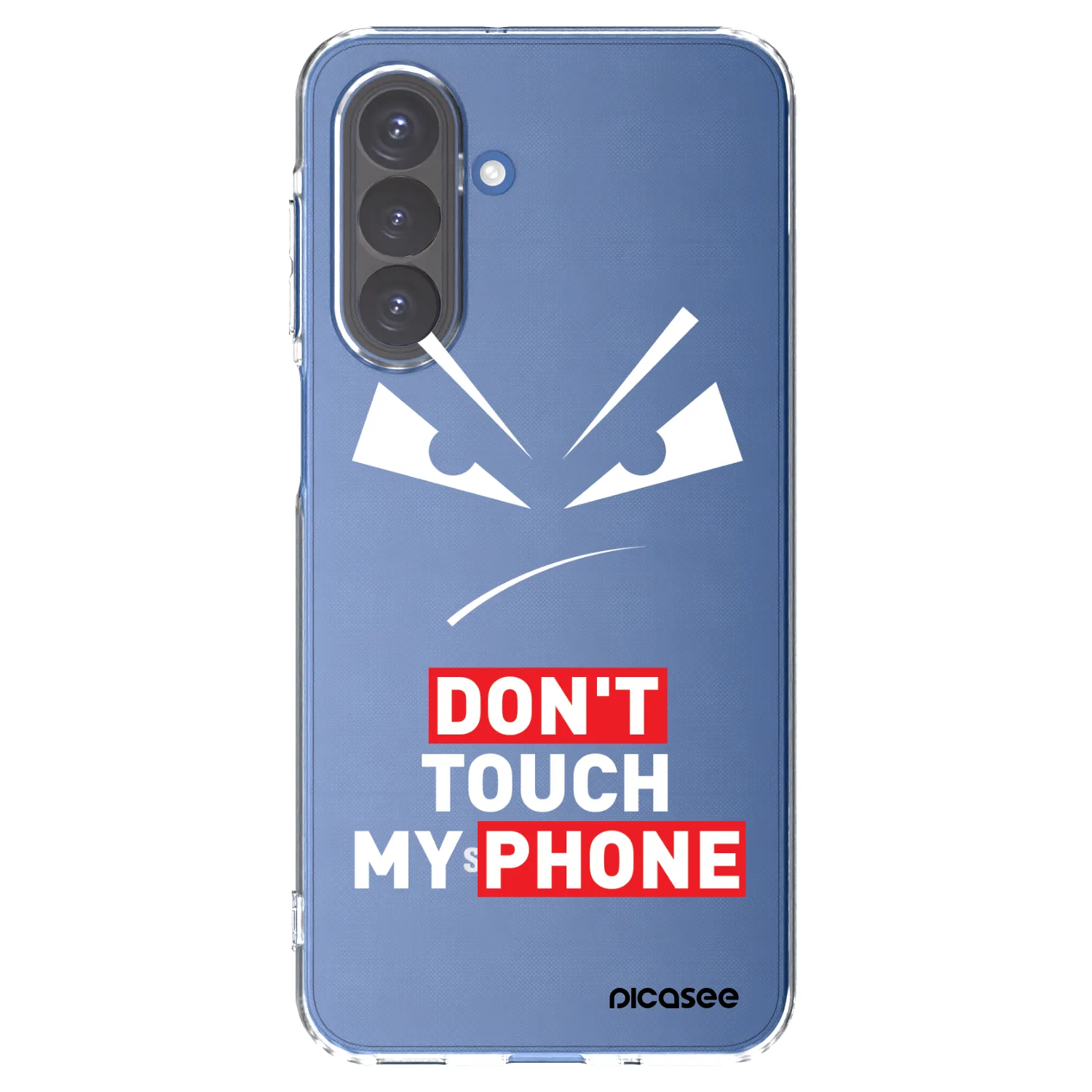 Picasee silikonska prozirna maskica za Samsung Galaxy A17 5G - Evil Eye - Transparent