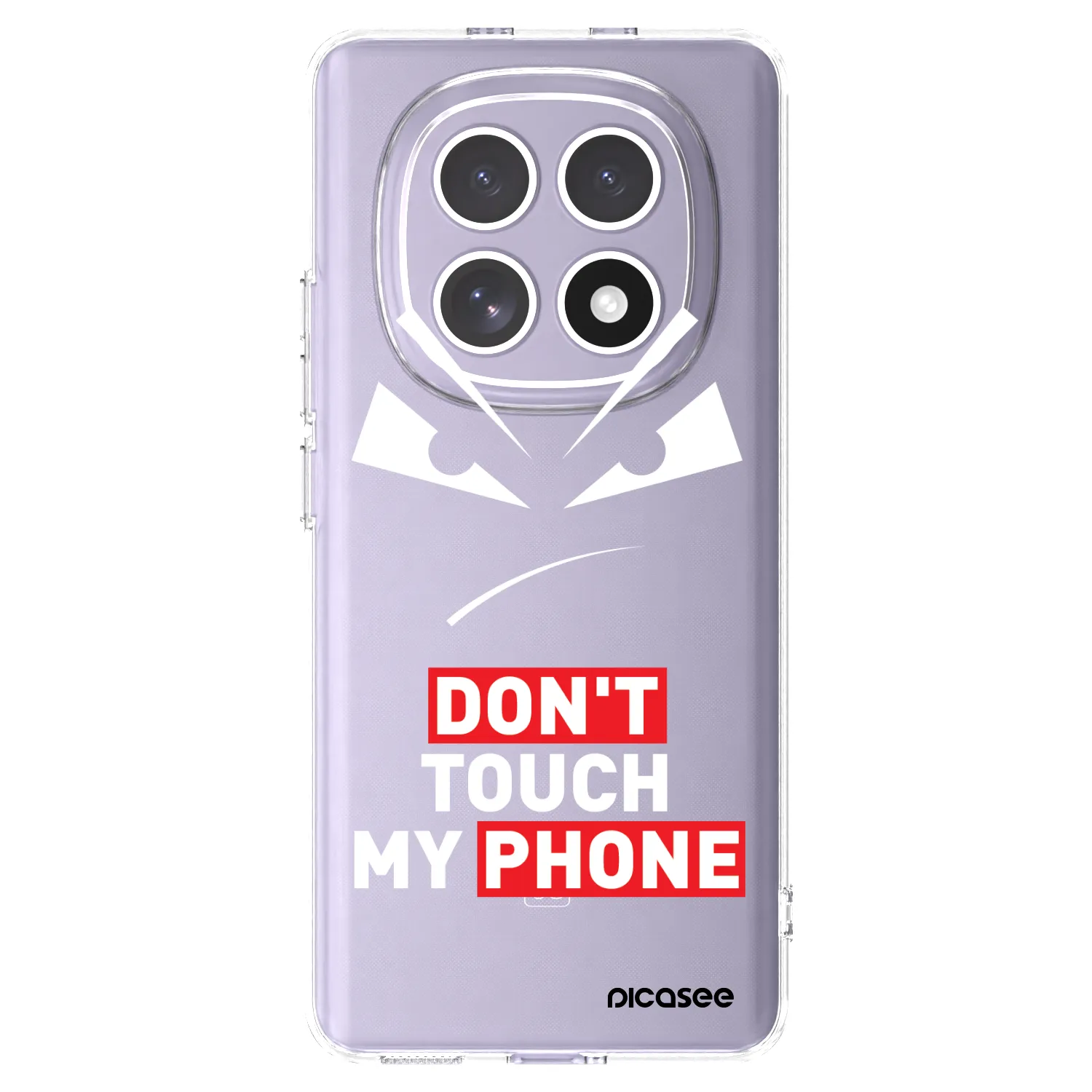 Picasee silikonska prozirna maskica za Xiaomi Redmi Note 15 - Evil Eye - Transparent