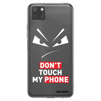 Picasee silikonska prozirna maskica za Huawei Y5P - Evil Eye - Transparent