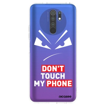 Picasee silikonska prozirna maskica za Xiaomi Redmi 9 - Evil Eye - Transparent