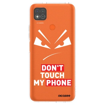 Picasee silikonska prozirna maskica za Xiaomi Redmi 9C - Evil Eye - Transparent