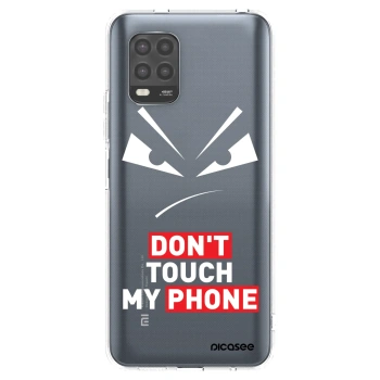 Picasee silikonska prozirna maskica za Xiaomi Mi 10 Lite - Evil Eye - Transparent