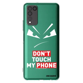 Picasee silikonska prozirna maskica za Honor 10X Lite - Evil Eye - Transparent