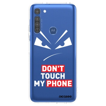 Maskica za Motorola Moto G8 - Evil Eye - Transparent