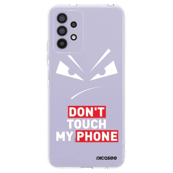 Picasee silikonska prozirna maskica za Samsung Galaxy A32 4G SM-A325F - Evil Eye - Transparent