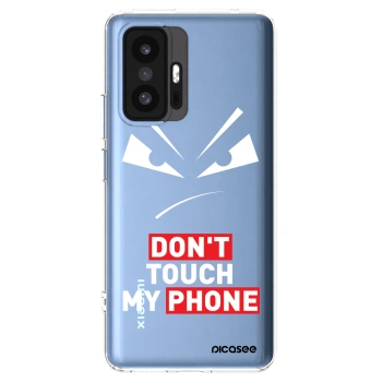 Picasee silikonska prozirna maskica za Xiaomi 11T - Evil Eye - Transparent