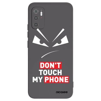 Picasee crna silikonska maskica za Xiaomi Poco M3 Pro 5G - Evil Eye - Transparent