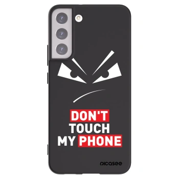 Picasee crna silikonska maskica za Samsung Galaxy S22+ 5G - Evil Eye - Transparent