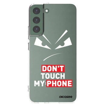 Picasee silikonska prozirna maskica za Samsung Galaxy S22+ 5G - Evil Eye - Transparent