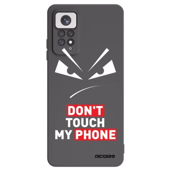 Picasee crna silikonska maskica za Xiaomi Redmi Note 11 - Evil Eye - Transparent