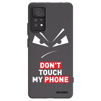 Picasee crna silikonska maskica za Xiaomi Redmi Note 11 Pro 5G - Evil Eye - Transparent