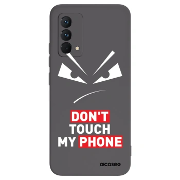 Picasee crna silikonska maskica za Realme GT Master Edition 5G - Evil Eye - Transparent